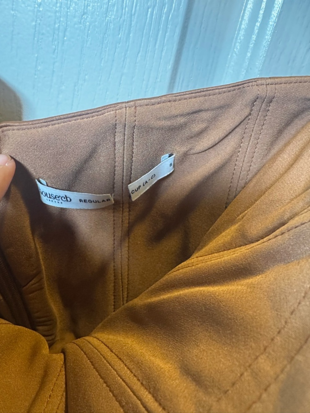 House of CB Persephone Toffee Velvet Corset Maxi Dress Small Glam Luxury - Picture 5 of 6